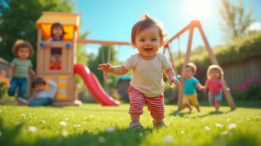 outdoor playset for toddlers