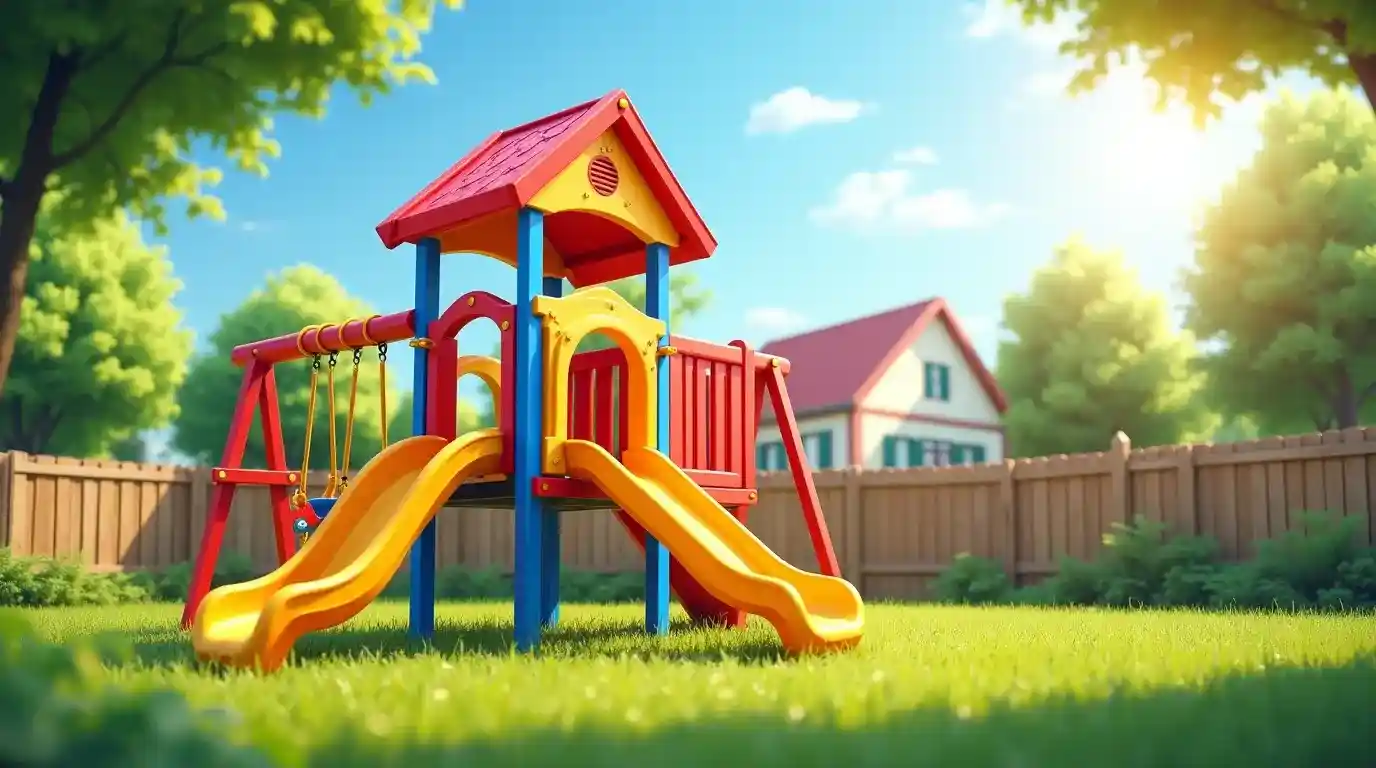 outdoor playset for toddlers