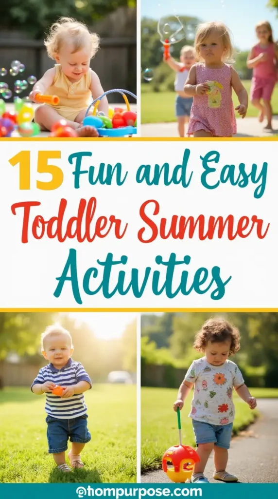 Toddler Summer Activities
