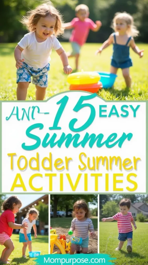 Toddler Summer Activities